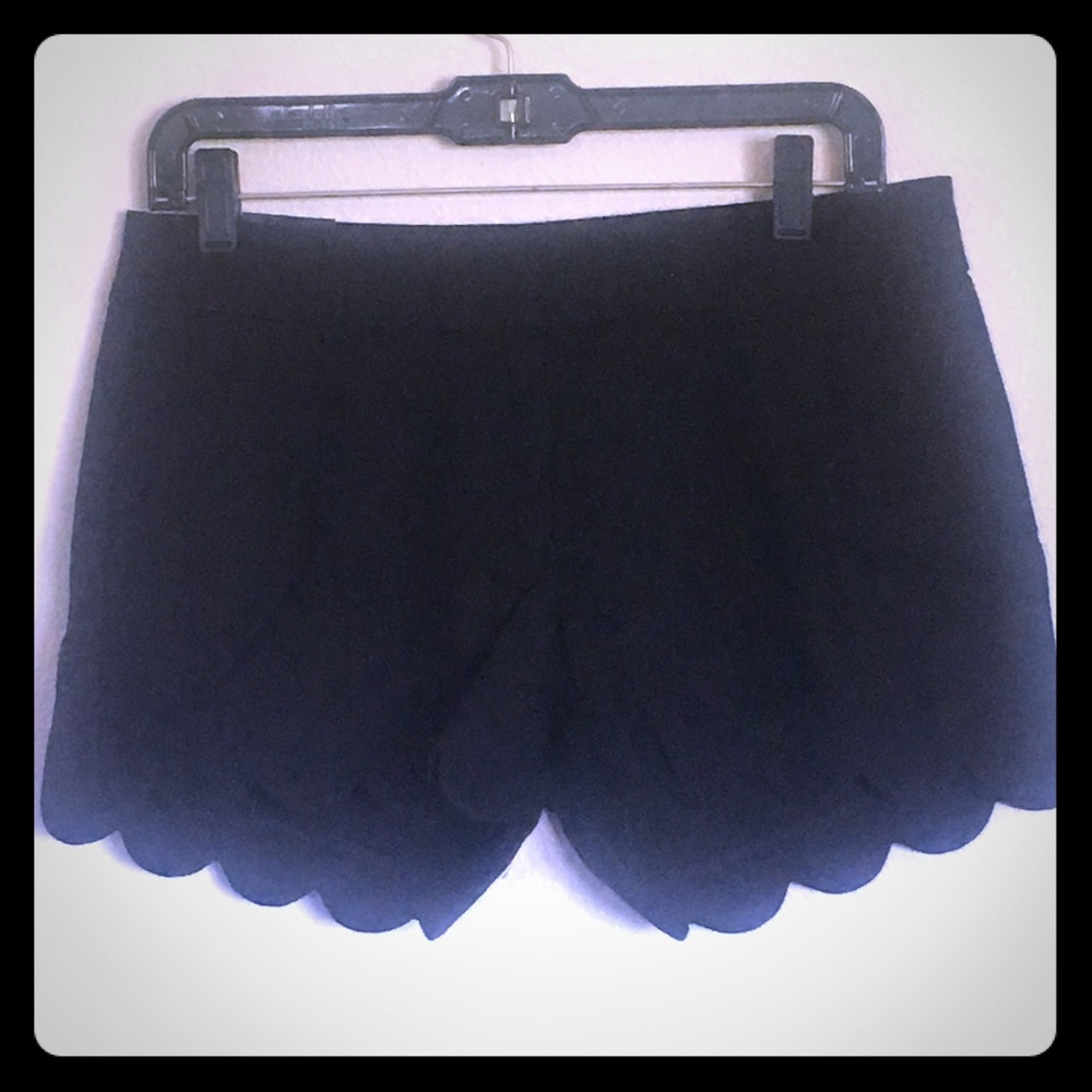 Scalloped shorts
